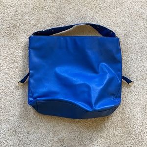 Large Blue Purse
